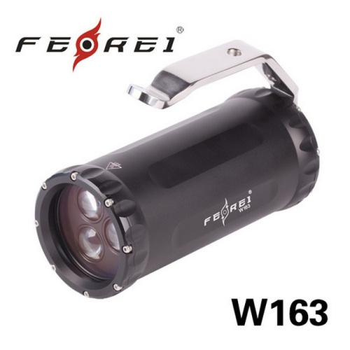 Фонарь для дайвинга Ferei W163B CREE XM-L2 (теплый свет диода) фото 2